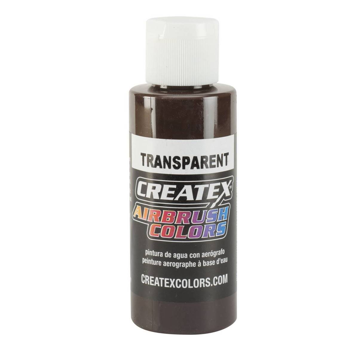 Peinture Createx transparente Dark brown 60ml