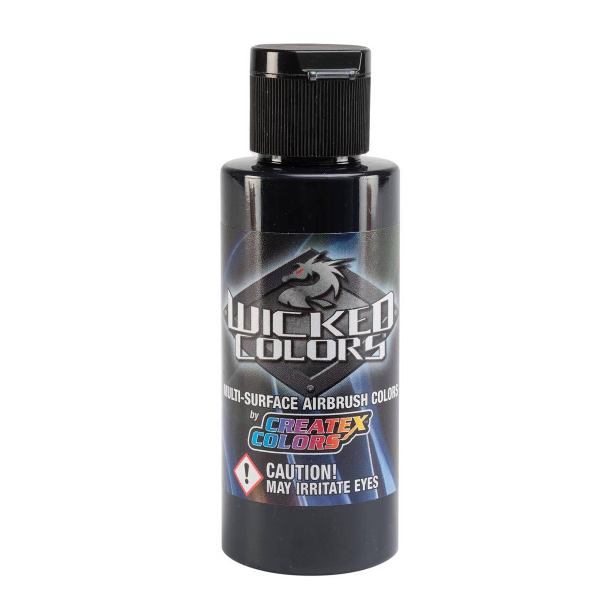 Peinture Createx Wicked detail noir de fumée 60ml