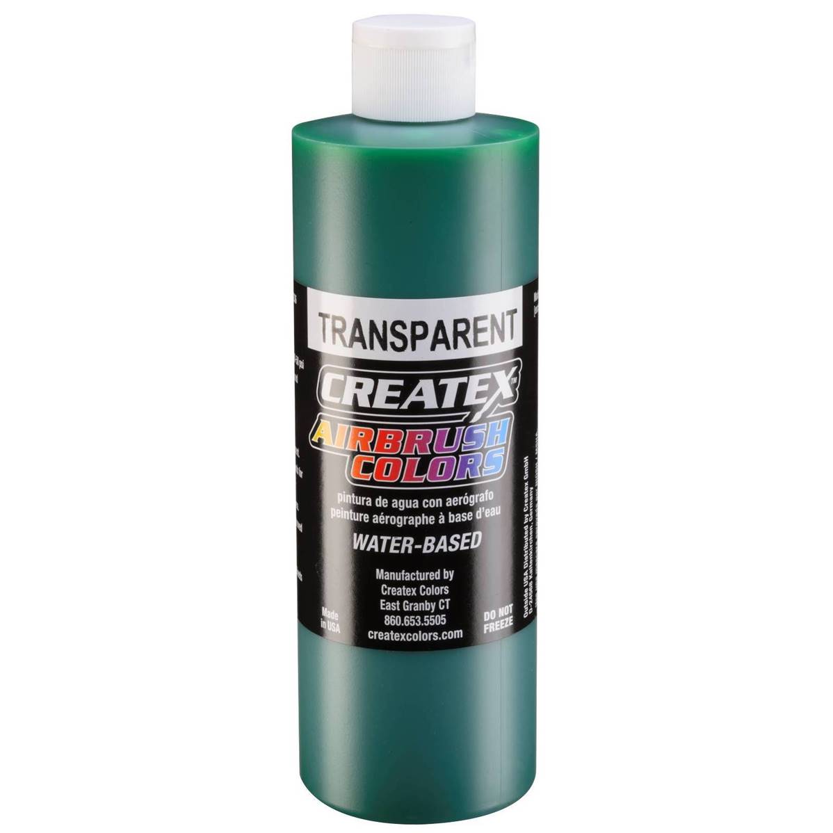 Peinture Createx transparente Brite green 480ml