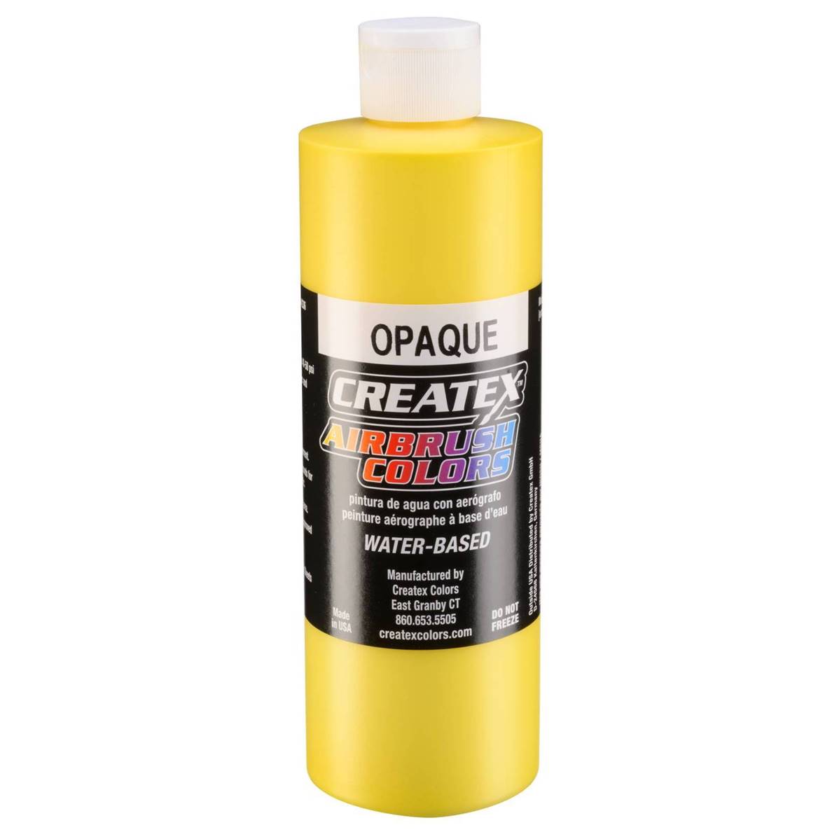 Peinture Createx opaque Yellow 480ml