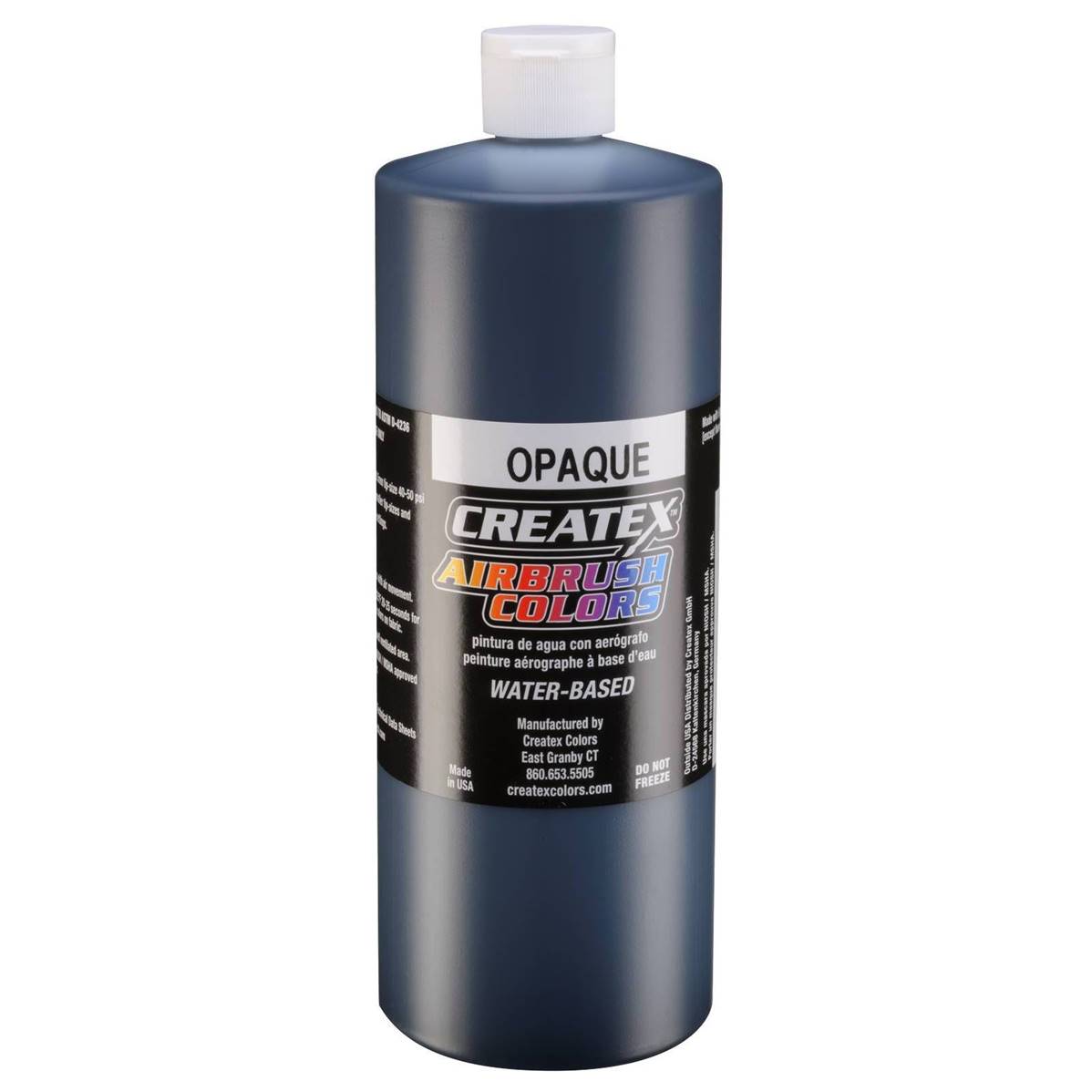 Peinture Createx opaque Black 960ml